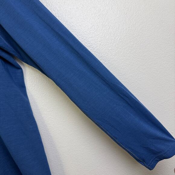 Kuhl Valiant Shirt Mens Size XL Blue Long Sleeve Crew Wool Blend Outdoors Hiking - Picture 6 of 10